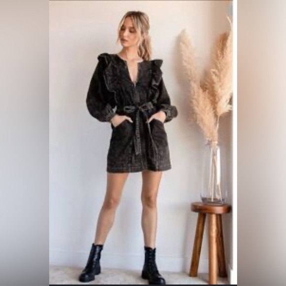 Free People Dresses & Skirts - Free People Denim Dress